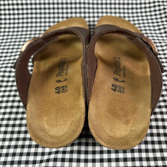 Birkenstock Papillio Dorothy Wedge Sandal Toffee Brown Bronze EU 40 / US 9 - Picture 4 of 6